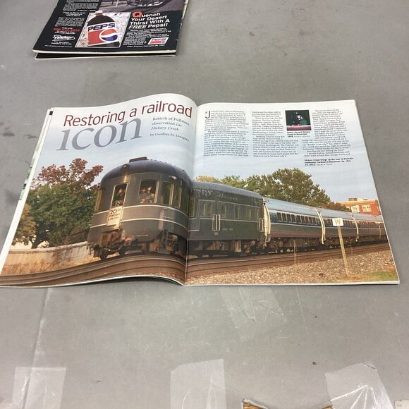Lot Of 9 -Passenger Train Journal, Trains, Railpace & Model Railroader Magazines - Picture 10 of 16